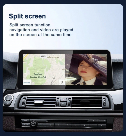 BMW 5er F10/F11 12,3" Android-Display – Bild 2